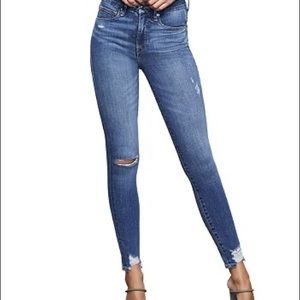 Good American Good Waist High Waist Skinny Jeans